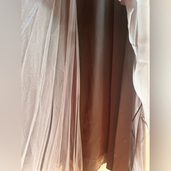 Alberta Ferretti full length grey dress - Picture 6 of 9